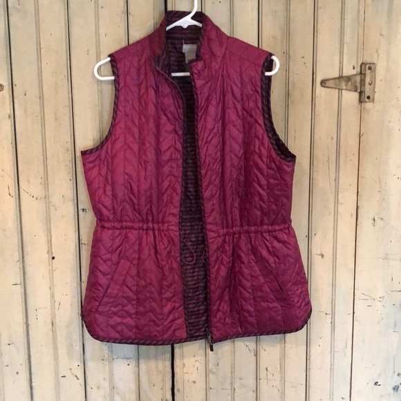 Coats | Chicos Zenergy Reversible Vest 